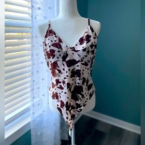 NEW Shein Cow Print Bodysuit